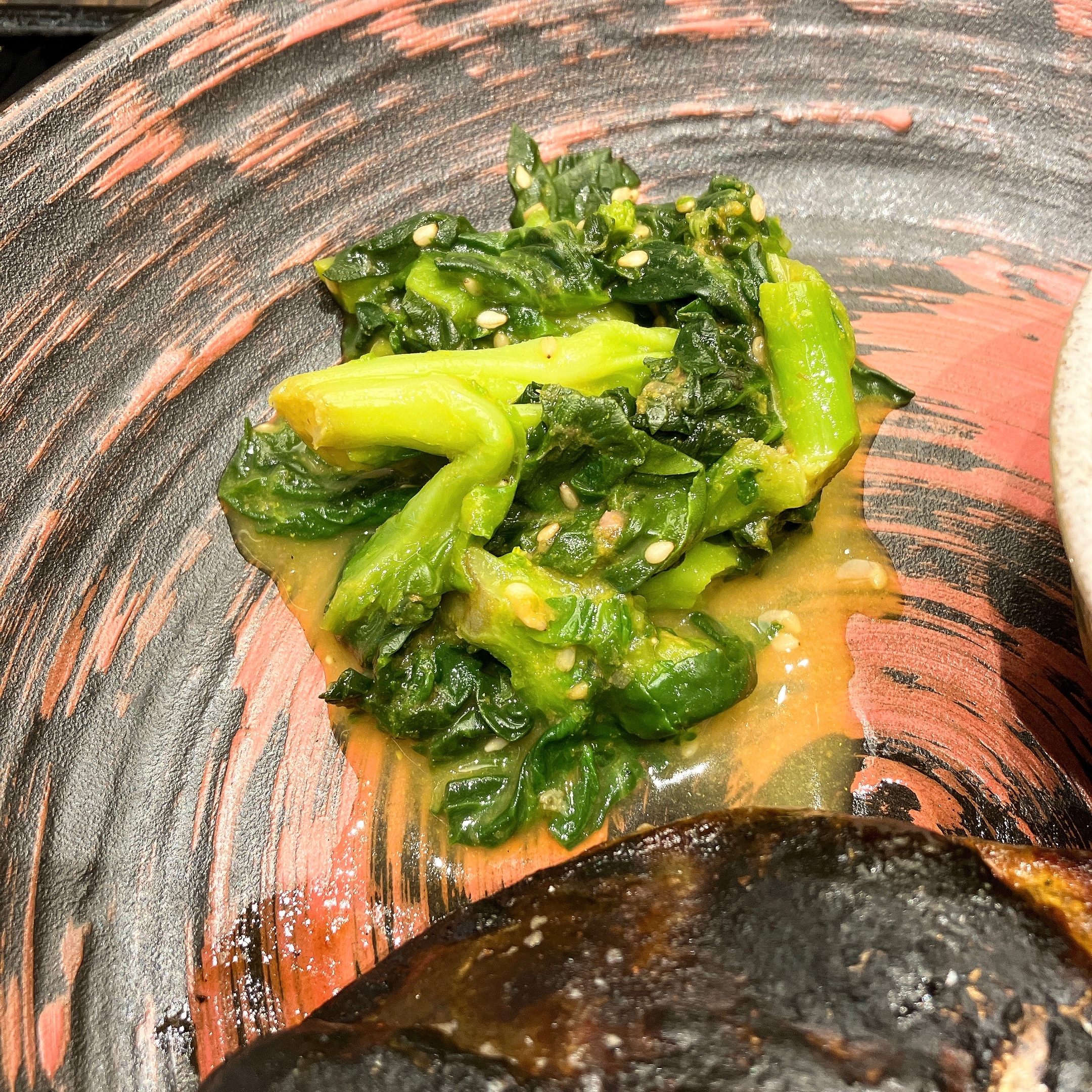 大戸屋の「鰆の西京焼き 菜の花からし和え添え」