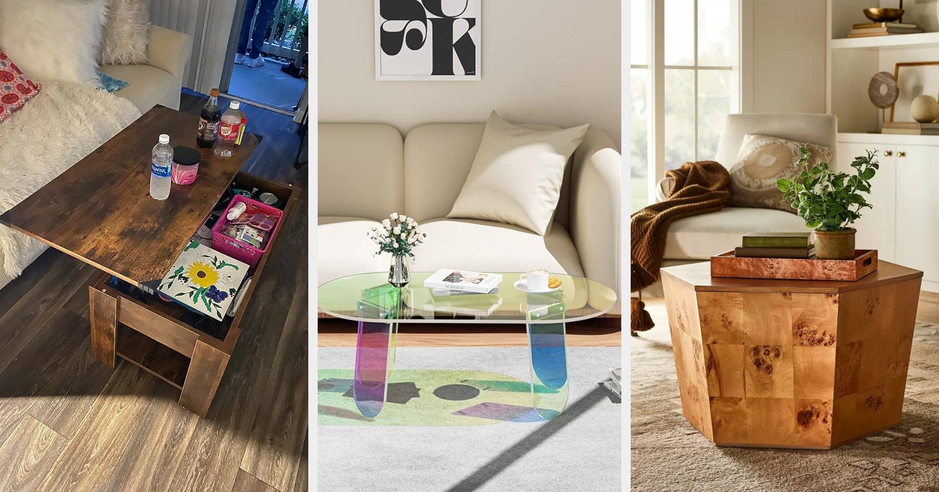 42 Best Small Coffee Tables For Small Spaces