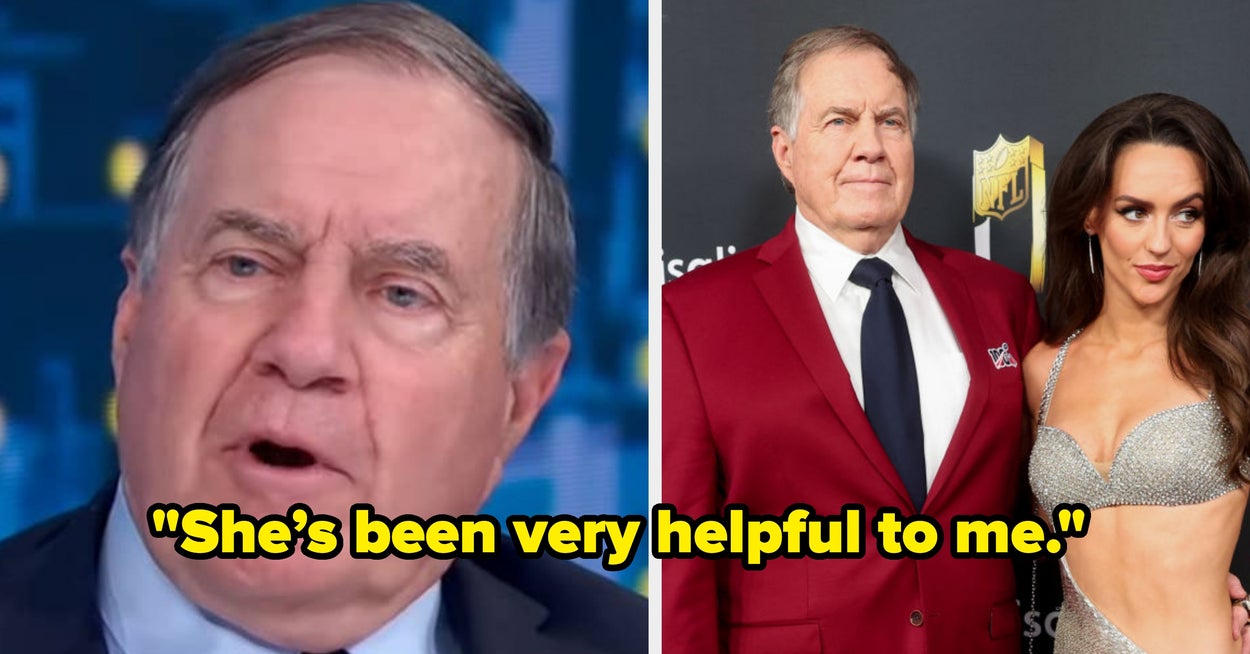 Bill Belichick อายุ 73 ปีพูดคุยกับ Jordon Hudson แฟนสาววัย 24 ปีของเขาในอาชีพการงานของเขา Bill Belichick อายุ 73 ปีพูดคุยกับ Jordon Hudson แฟนสาววัย 24 ปีของเขาในอาชีพการงานของเขา