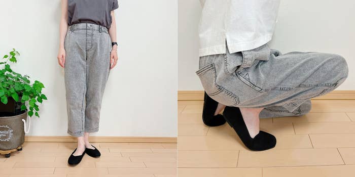 niko and…(ニコアンド)の「ストレッチテーパードパンツ2」