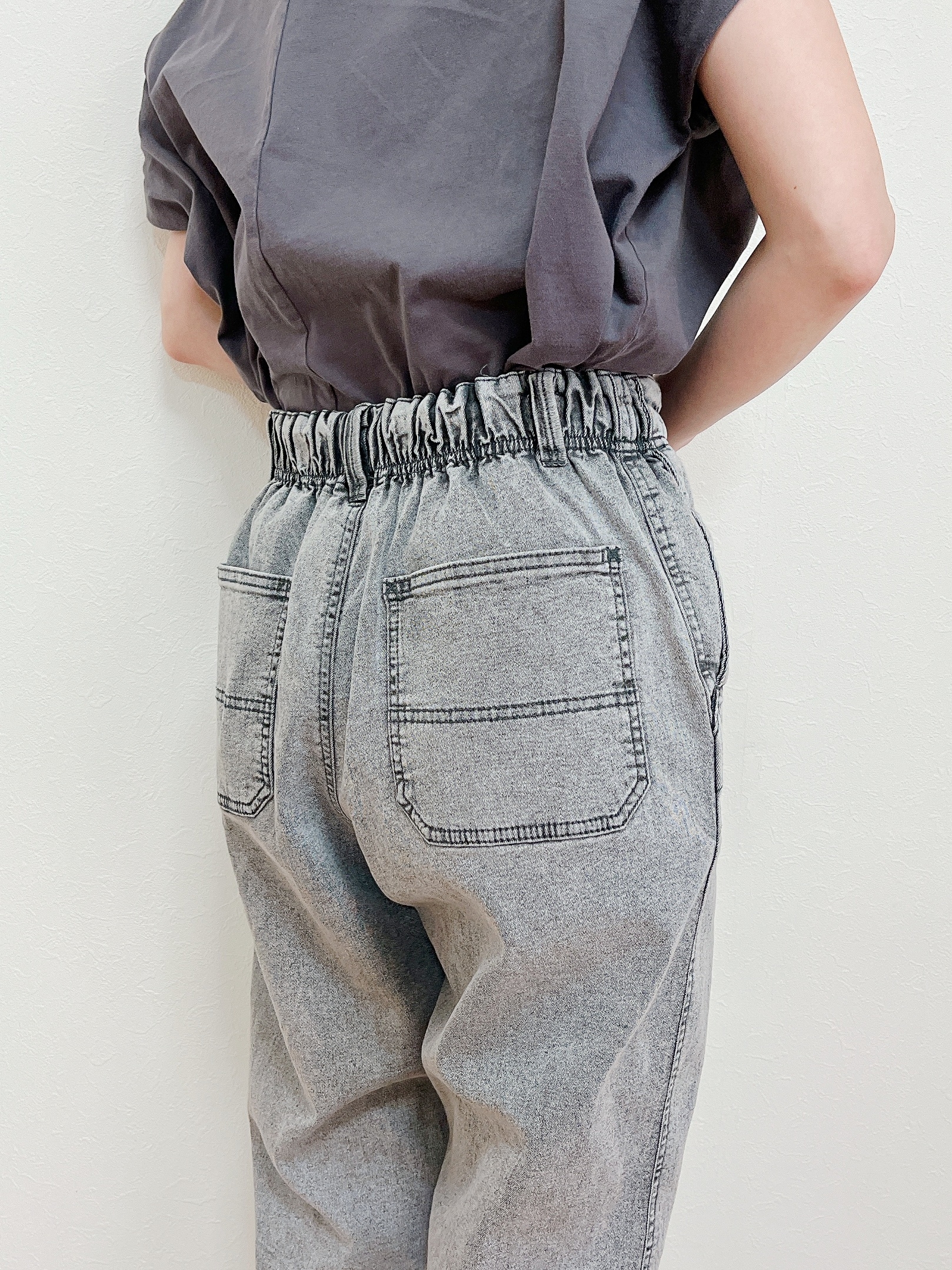 niko and…(ニコアンド)の「ストレッチテーパードパンツ2」