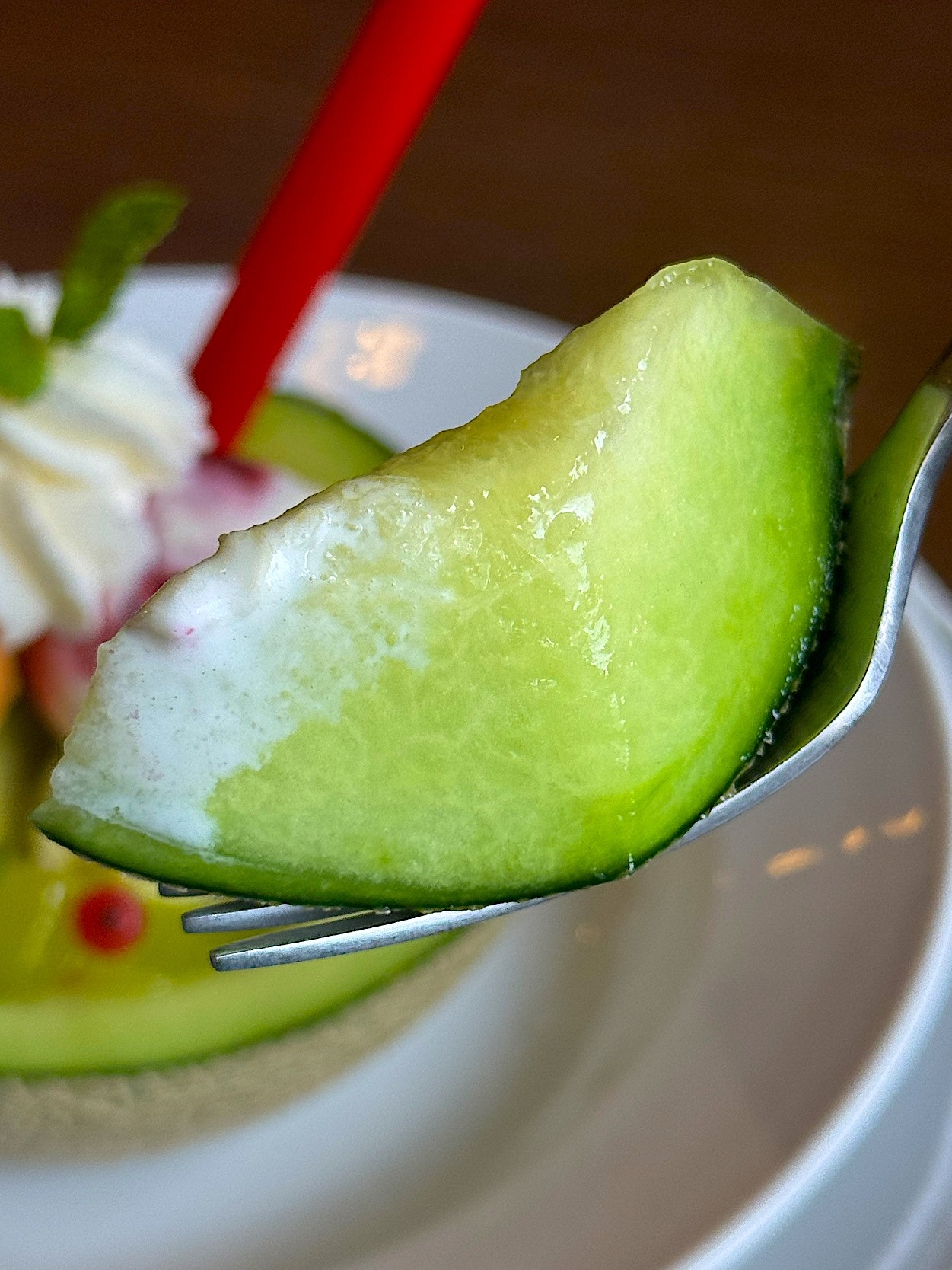 ロイヤルホストの「フレッシュメロンボウル」