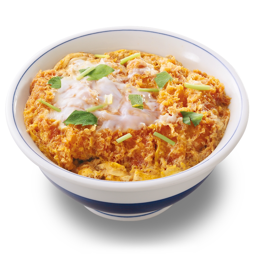 どんぶりに盛られた親子丼のクローズアップ。