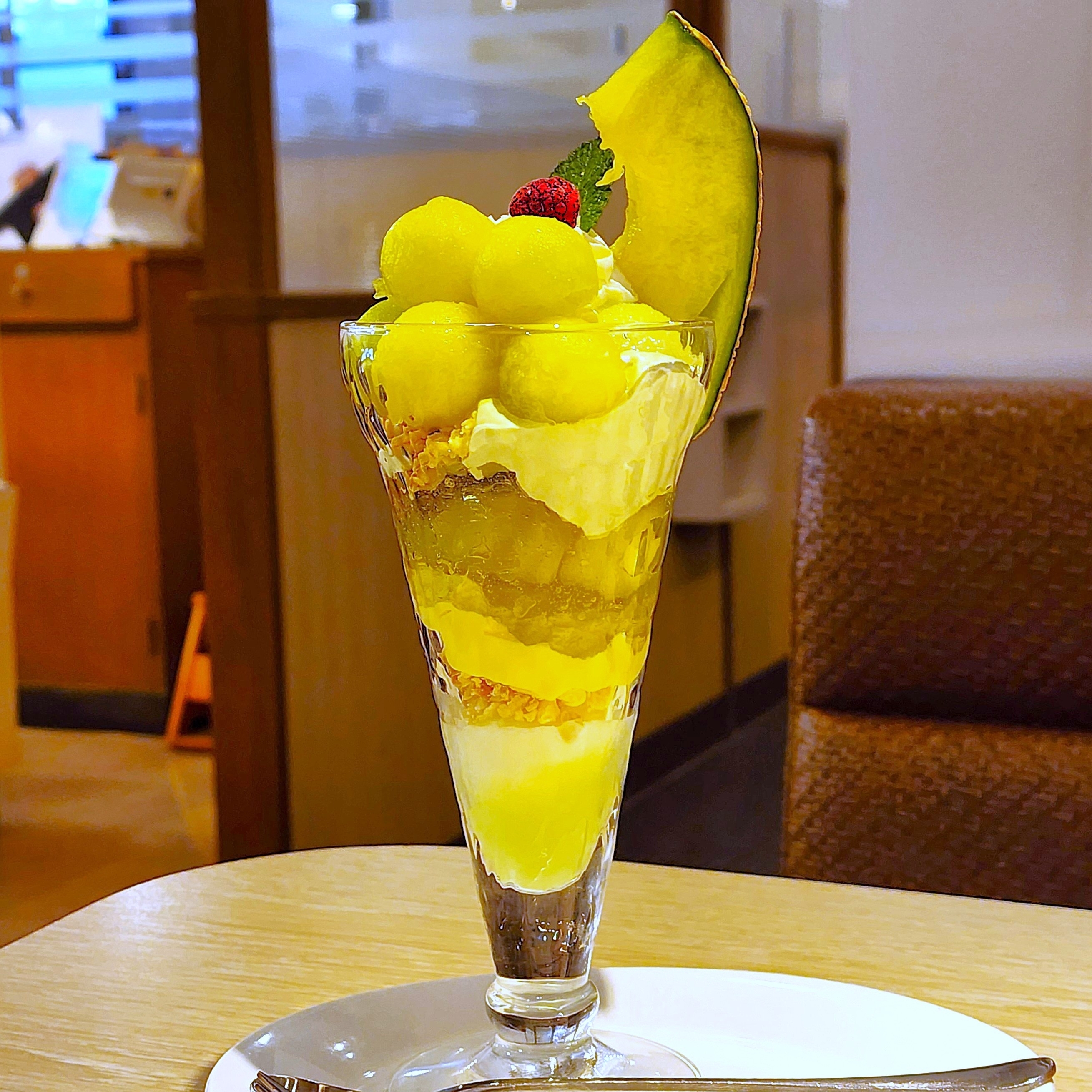 デニーズの「マスクメロンのザ・サンデー」