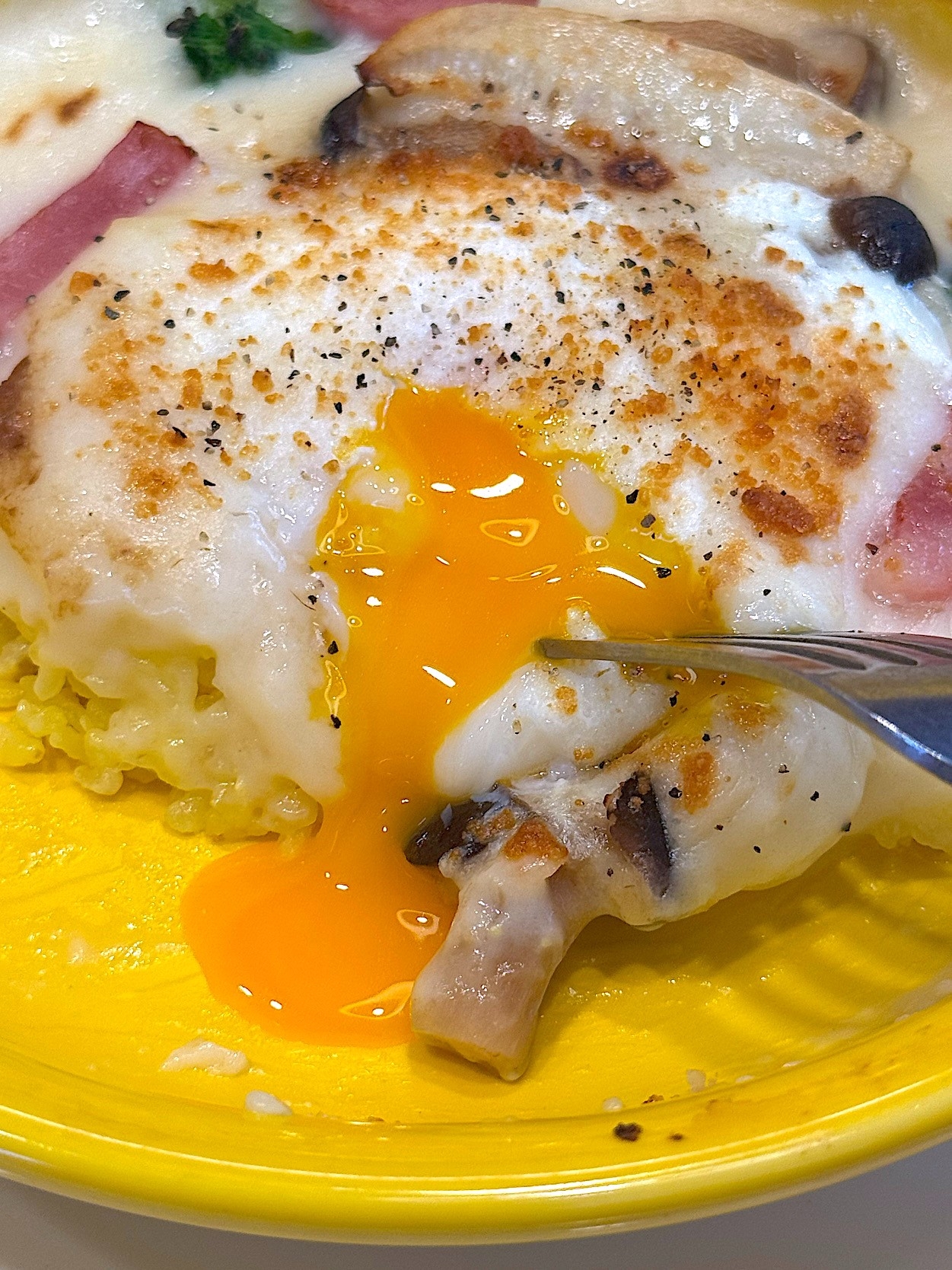 ガストの「春のカルボナーラドリア」