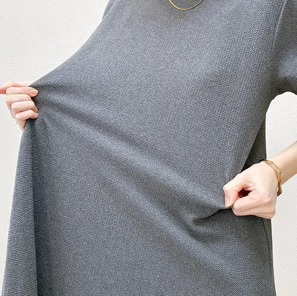 cocaの「エンボス半袖マキシワンピース レディース」