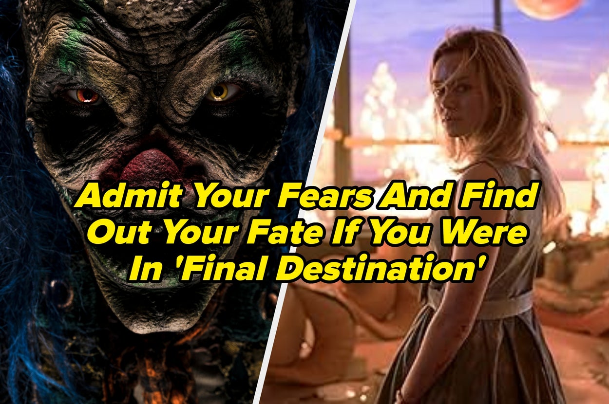 I Can Predict Your Grueseome 'Last Vacation spot' Finish From Your Deepest Fears