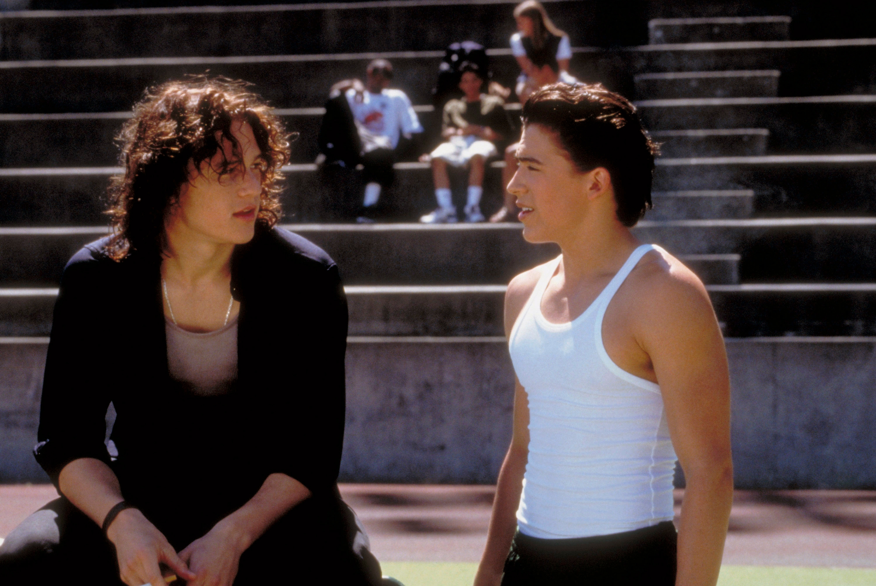Heath Ledger and Andrew Keegan in 10 Things I Hate About You