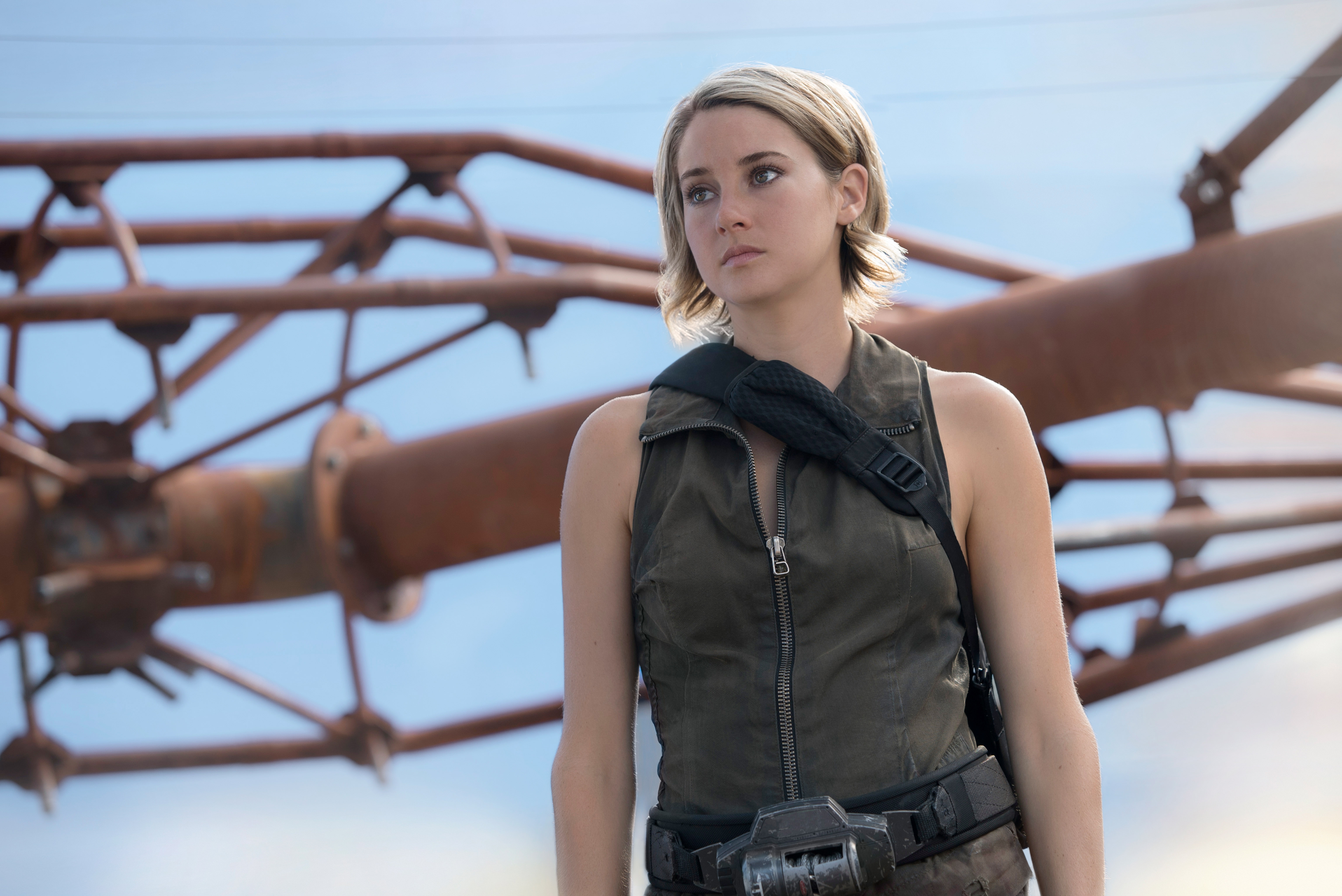 Shailene Woodley in a scene from &quot;Allegiant: Part 1&quot;