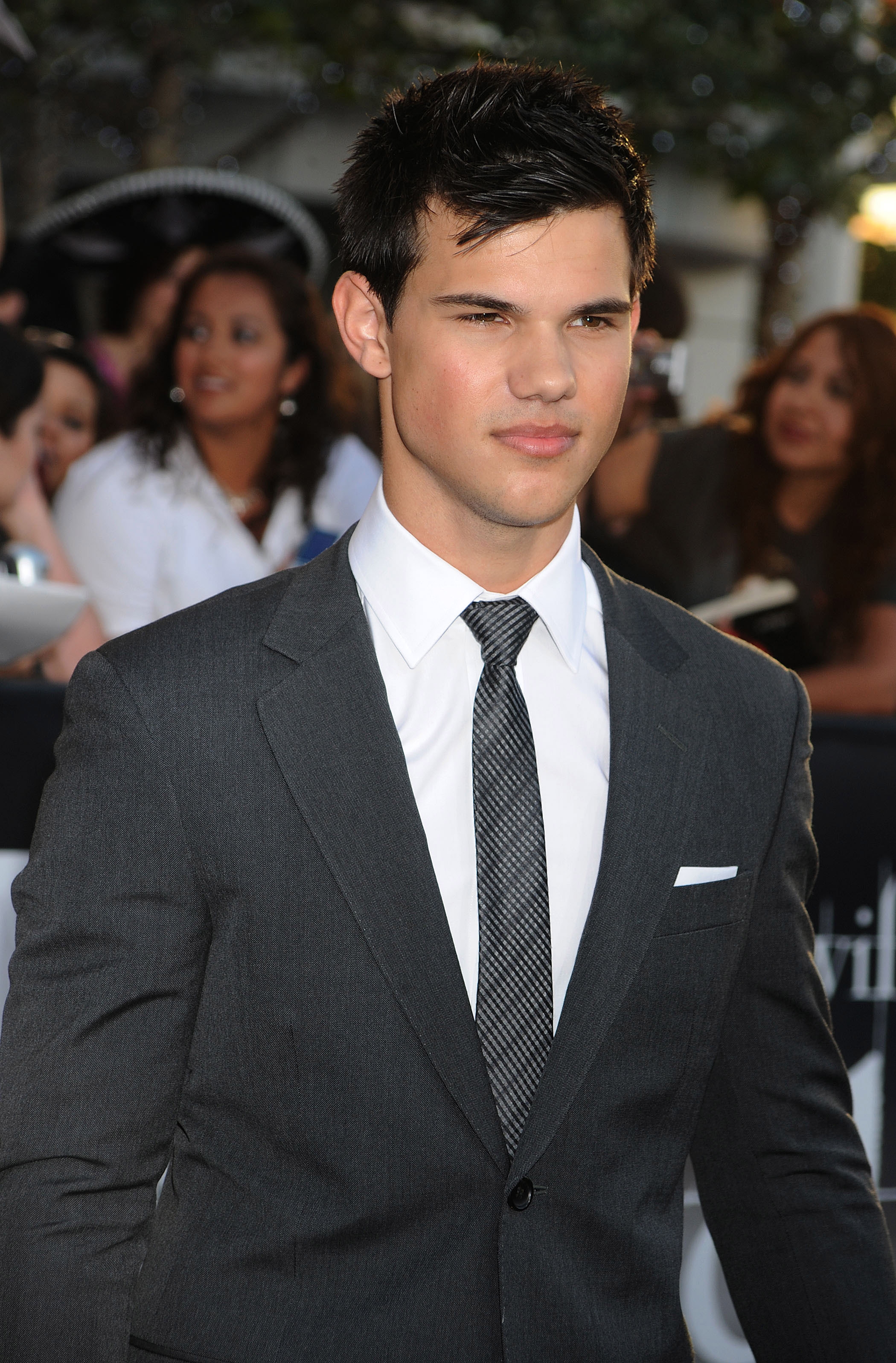 Taylor Lautner at a red carpet event
