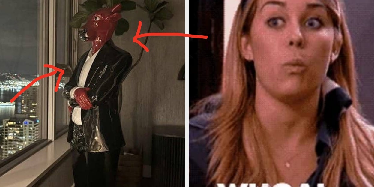 This Man's Partner Bought A "Polarizing" Piece Of Art For Their Home, And The Comments Are Hilarious