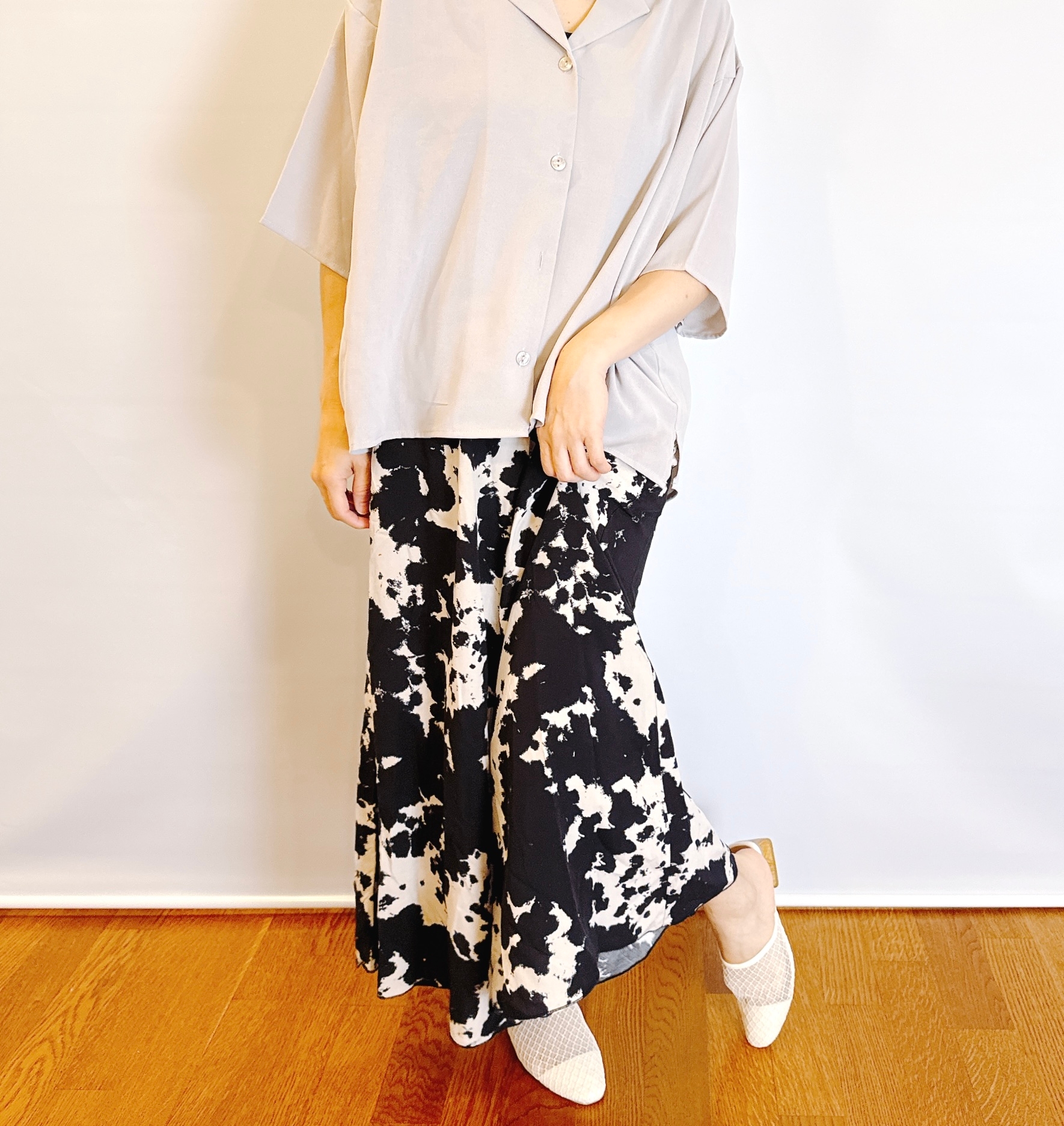 しまむらの「RPRタイダイフレアWD58」