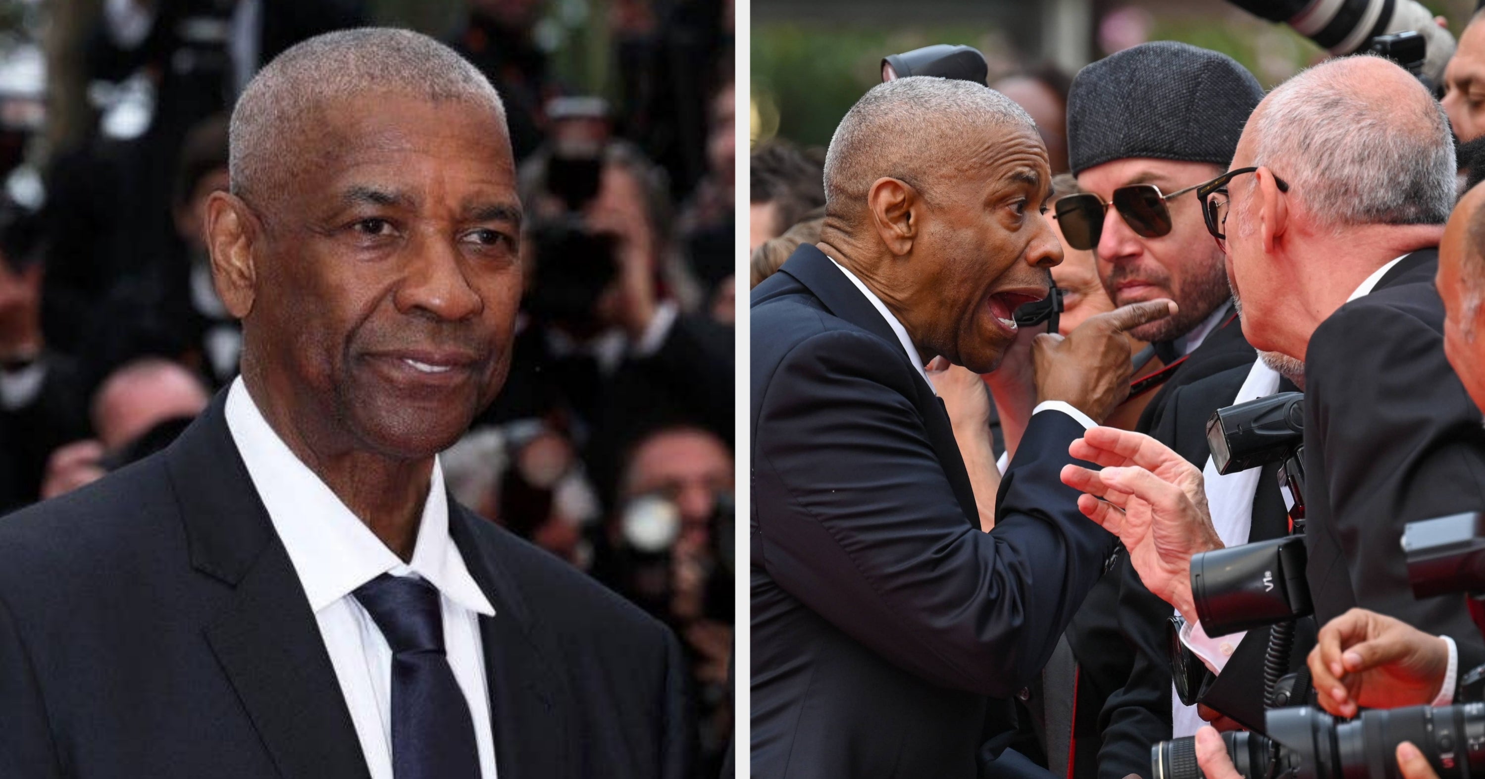 Denzel Washington Confronted A Disrespectful Cannes Photographer Who Repeatedly Grabbed Him