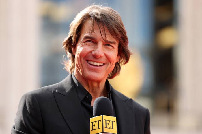 Tom Cruise at a premiere