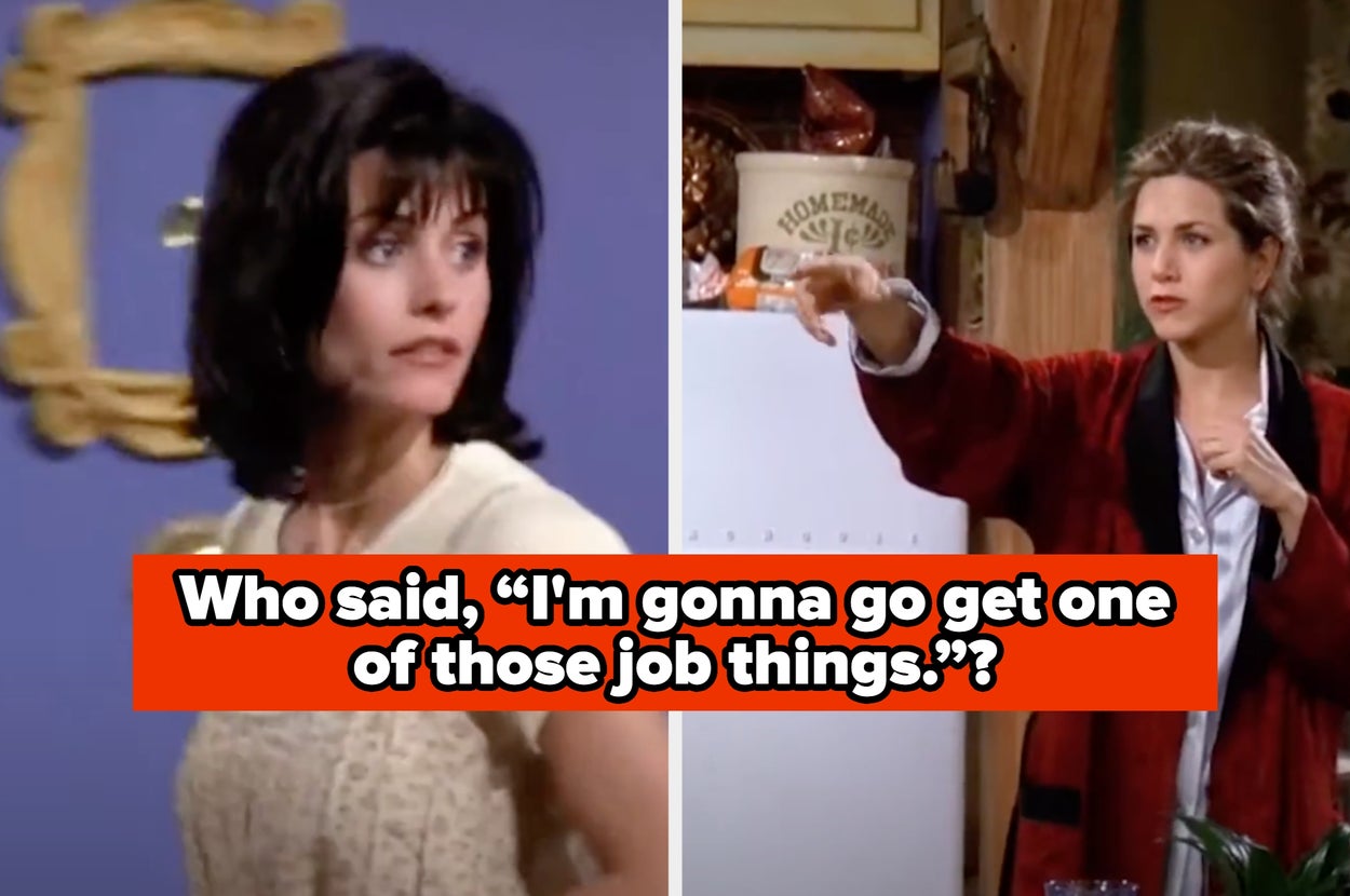 Only True "Friends" Fans Can Guess Which Character Said Which Lines