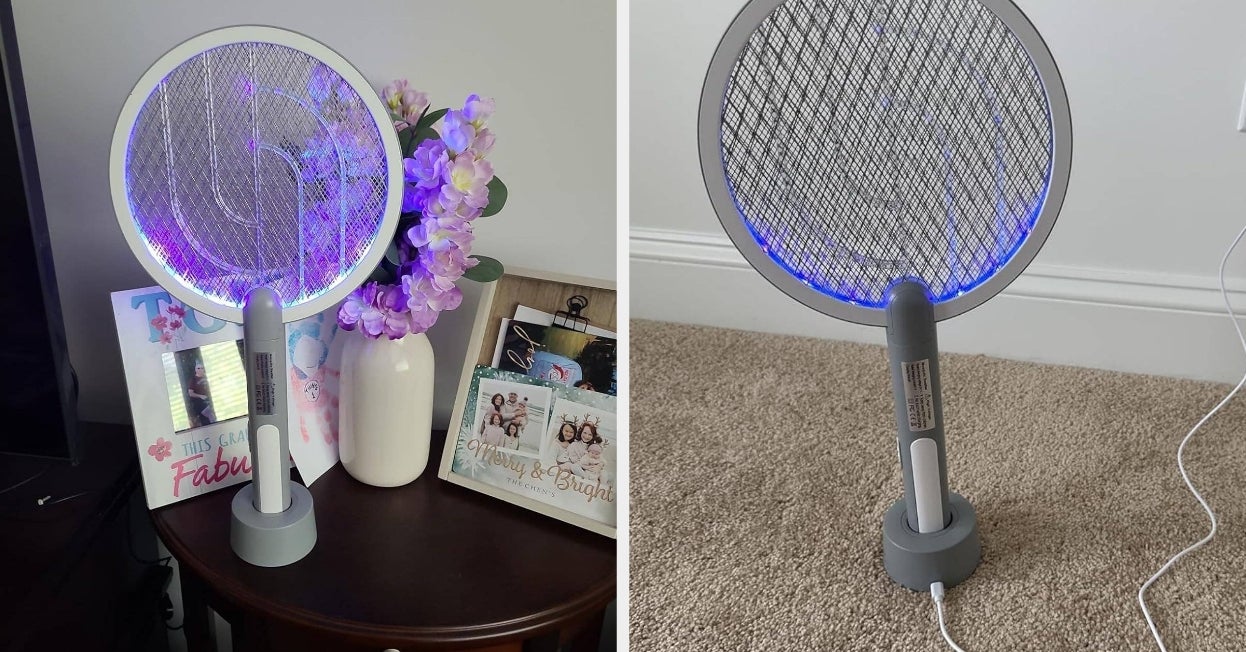 This Electric Fly Swatter Is A 'Must-Have For Bug-Free Living' — And It's Now Under $22