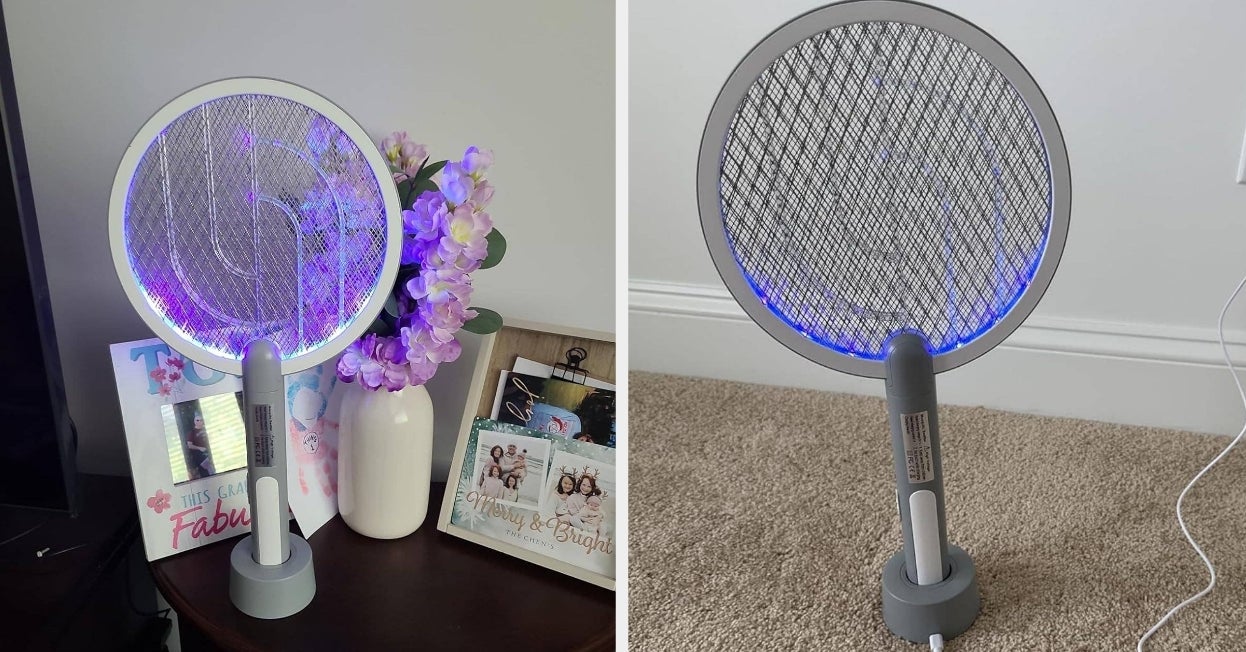 This Electric Fly Swatter Is A 'Must-Have For Bug-Free Living' — And It's Now Under $22