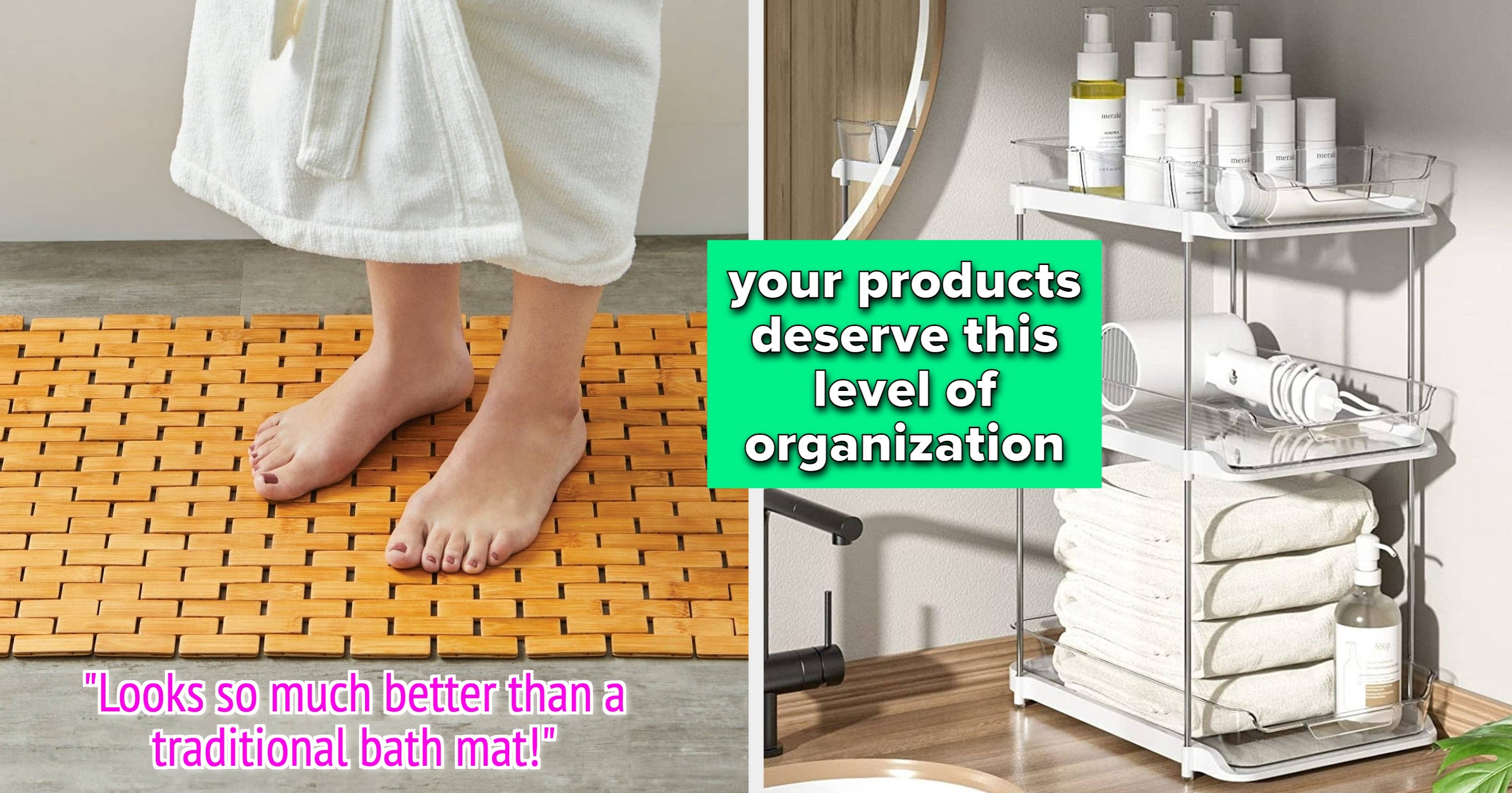 If Your Bathroom Is Looking... Not Great Then These 30 Walmart Products Can Help
