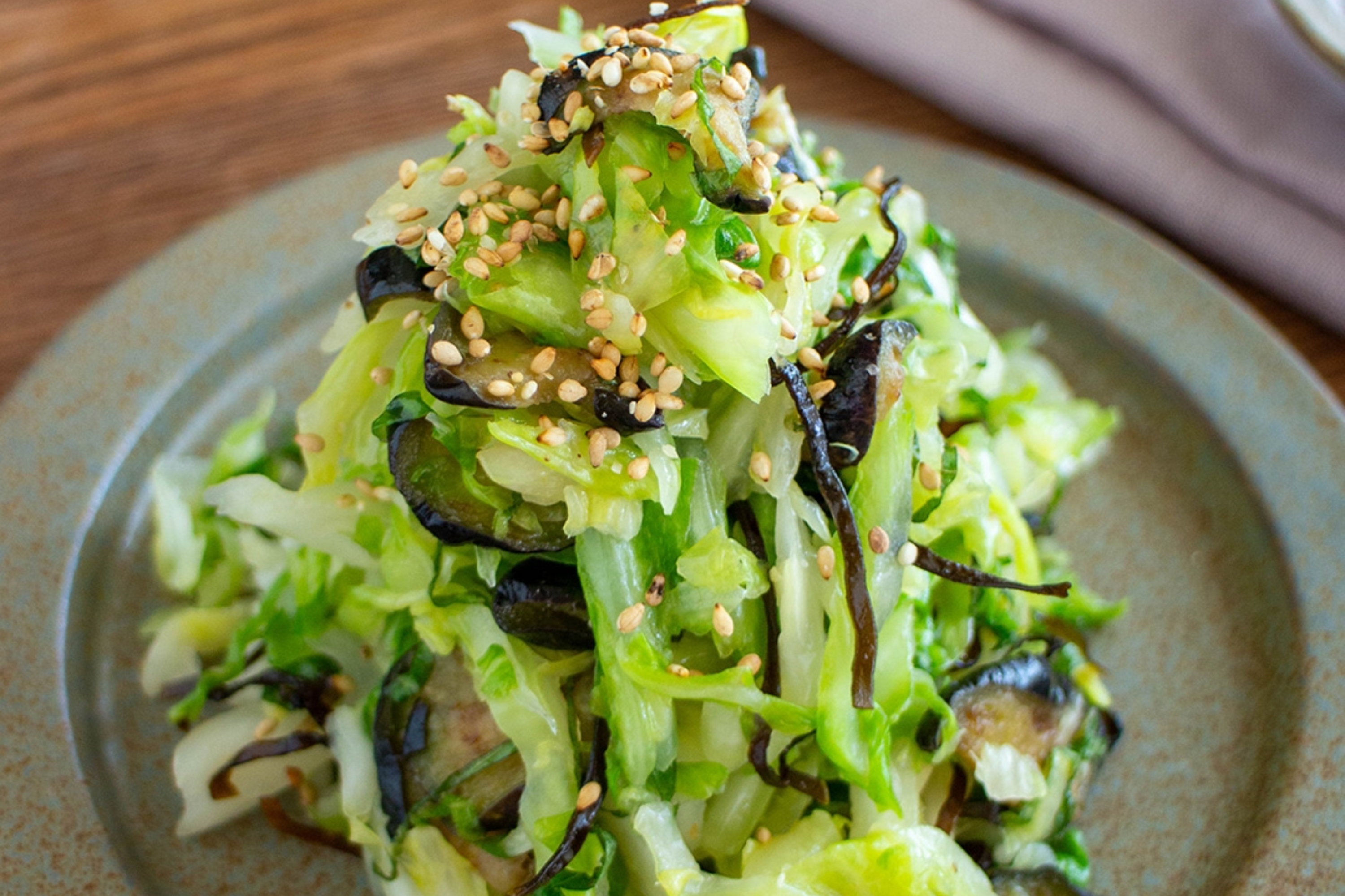 なすキャベツ様　オーダーページ キャベツとなすの和えるだけ副菜】暑い日にぴったり！簡単さっぱり