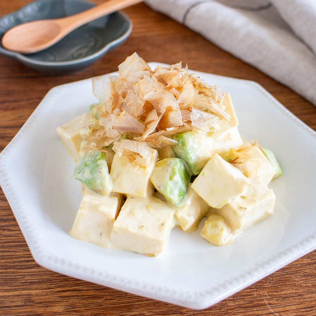 アボカド×豆腐】わさびマヨと和えるだけの簡単レシピ・作り方 | Tasty