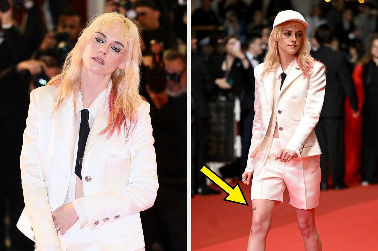 Kristen Stewart Just Unveiled A New Tattoo At Cannes And Shared The Incredibly NSFW Meaning Behind It