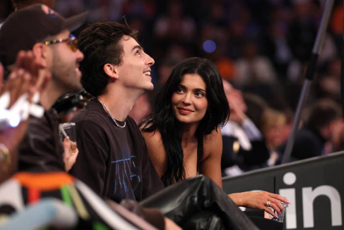 Timothée Chalamet and Kylie Jenner