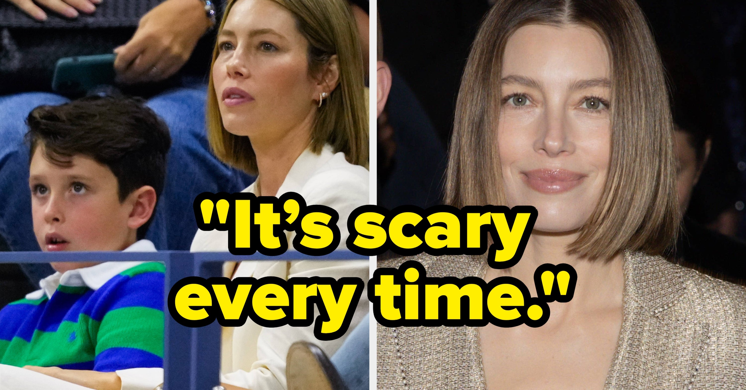 Jessica Biel Got Real About Parenting In Public