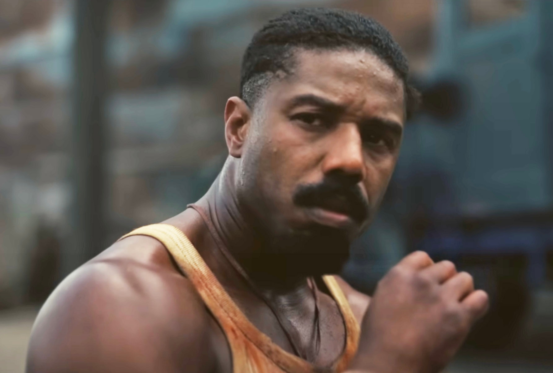 Smoke looking focused and concerned