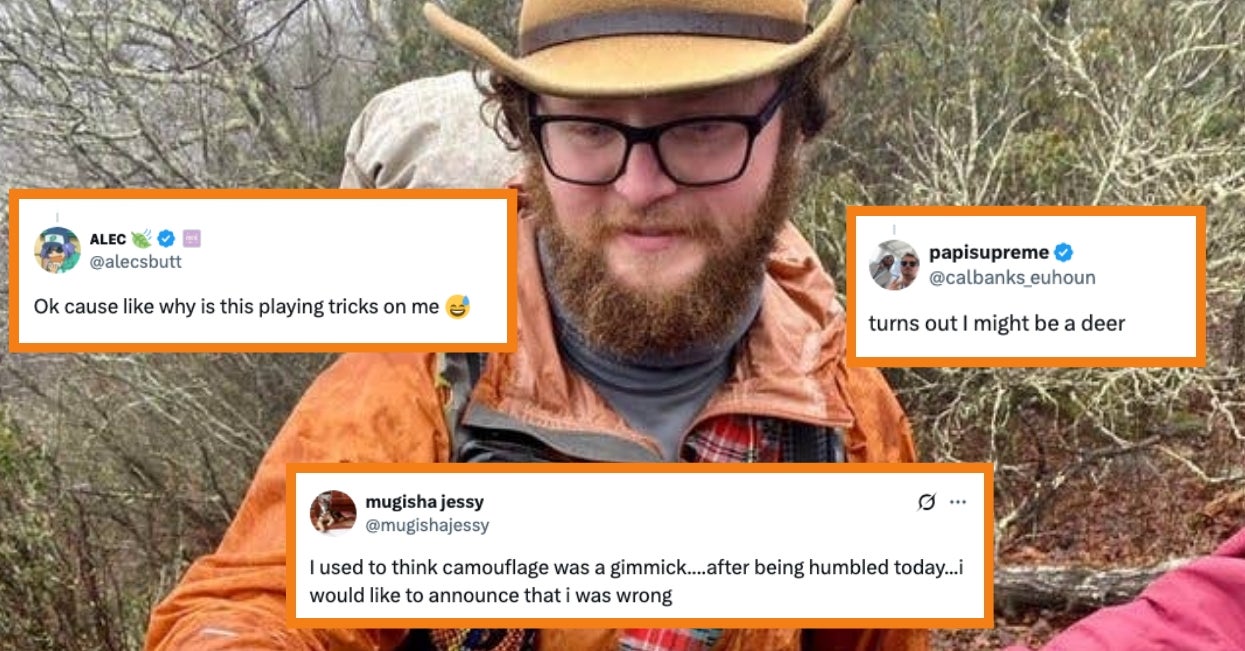 "MF Got A Legitimate Invisibility Cloak": People Are Freaking Out After Being Fooled By Camouflage In This Photo