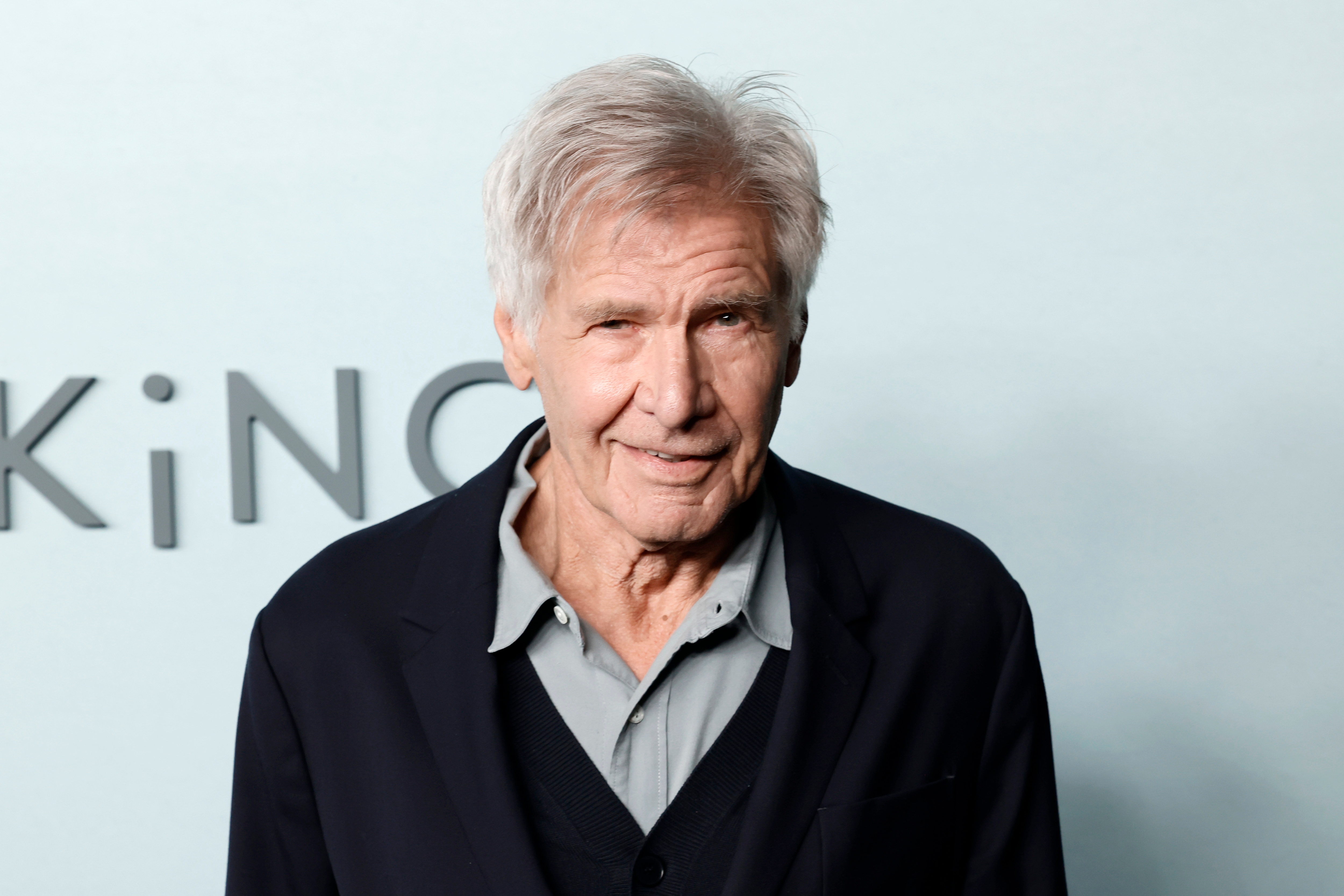 Harrison Ford at a premiere