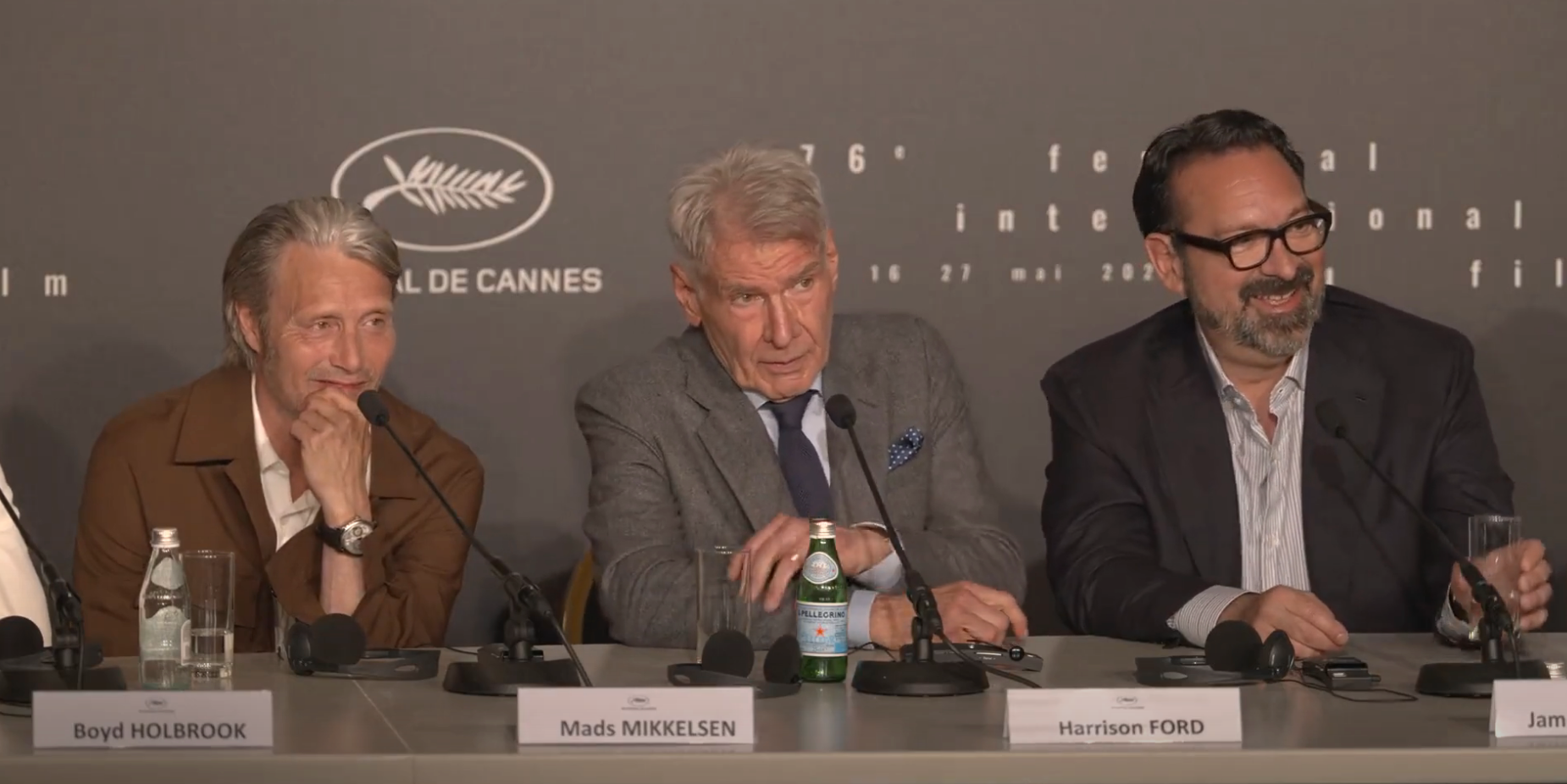 Harrison Ford during a press conference