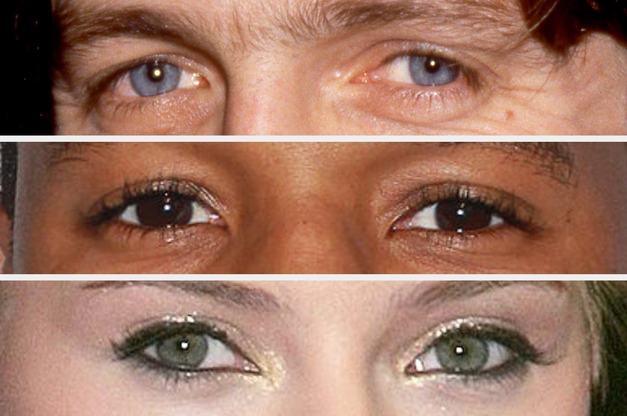 Hugh Grant, Michael B. Jordan, and Scarlett Johansson's eyes up-close