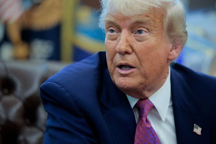 Donald Trump speaking successful the Oval Office