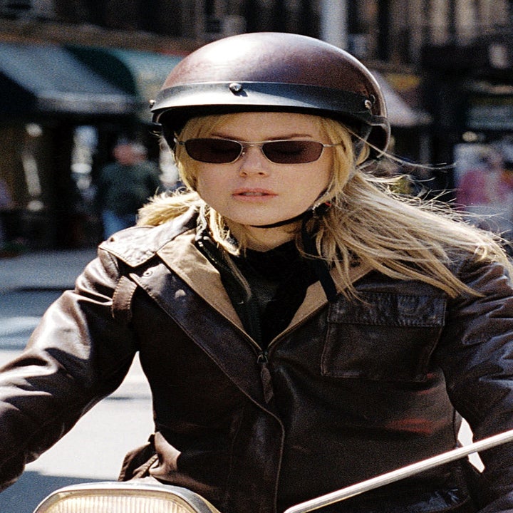 Kidman on a scooter in the film
