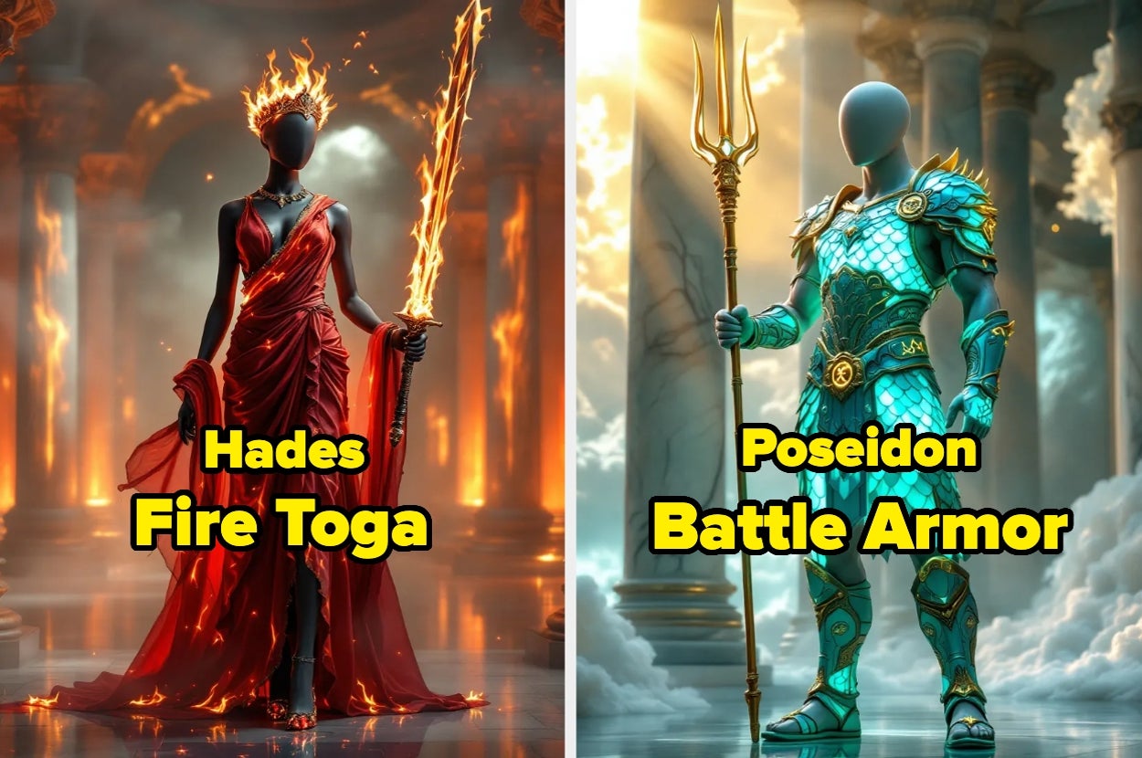 This Generator Reveals What You’d Wear As A Full-Blown Greek God/Goddess And The Results Are Shocking