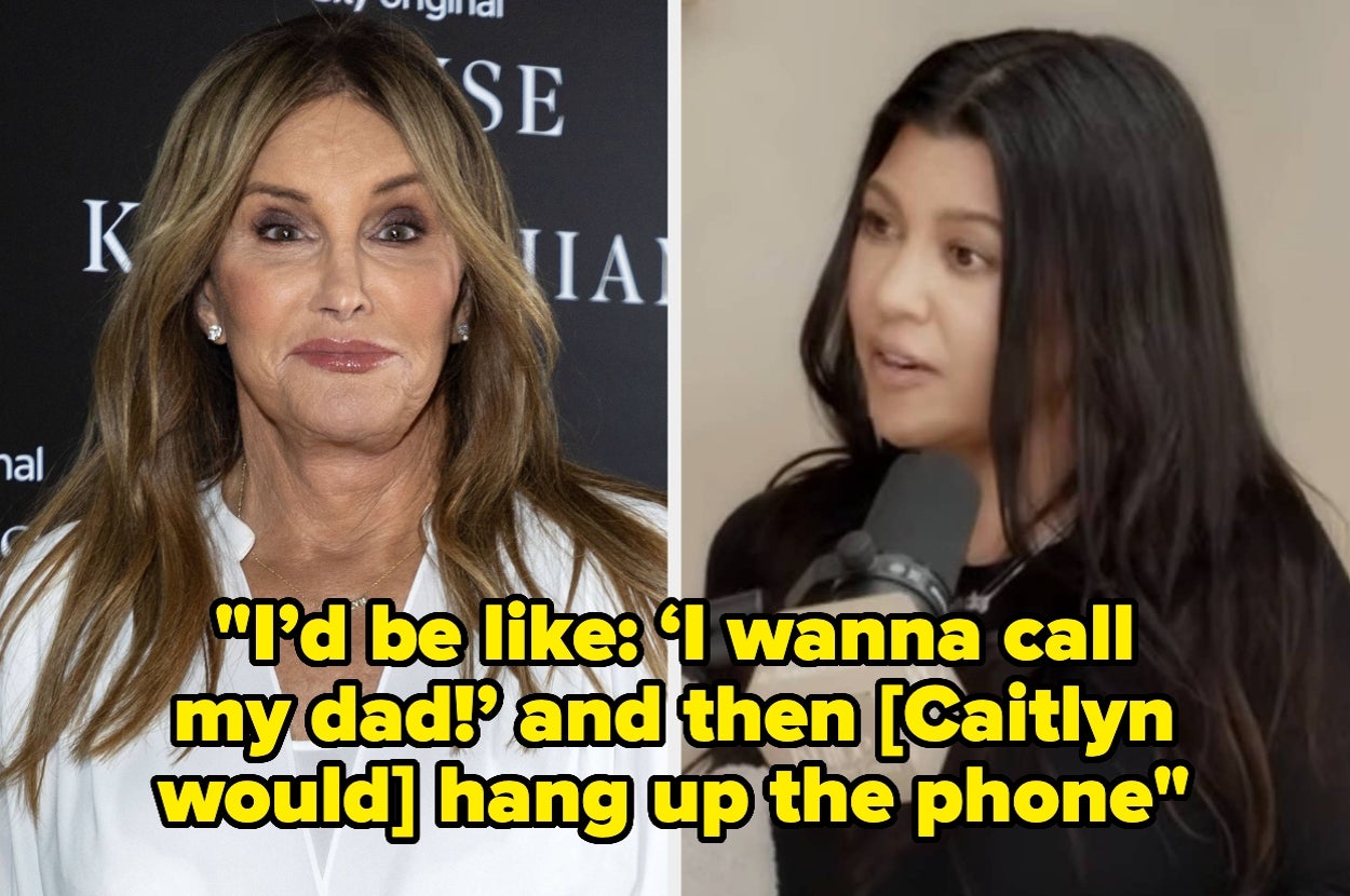 Kourtney Kardashian Just Revealed That She Moved Out Of The Family Home As A Teen Because Of “Controlling And Bossy” Caitlyn Jenner, Who Wouldn’t Even Let Her Phone Her Dad