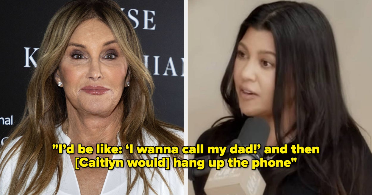 Kourtney Said "Controlling And Bossy" Stepparent Caitlyn Jenner Wouldn't Even Let Her Phone Her Dad