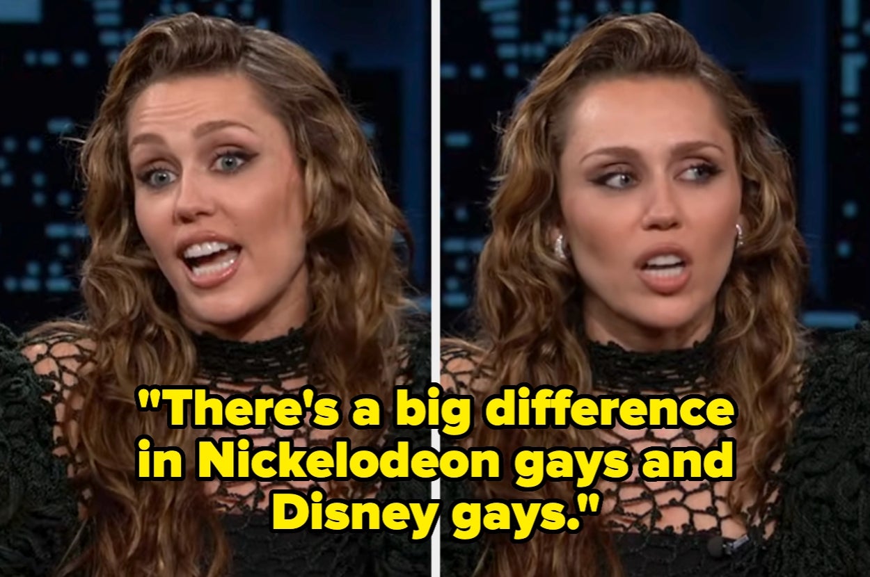I'm Absolutely Losing It Over Miley Cyrus's Theory About "Disney Gays" And "Nickelodeon Gays" That Just Destroyed My Entire Childhood