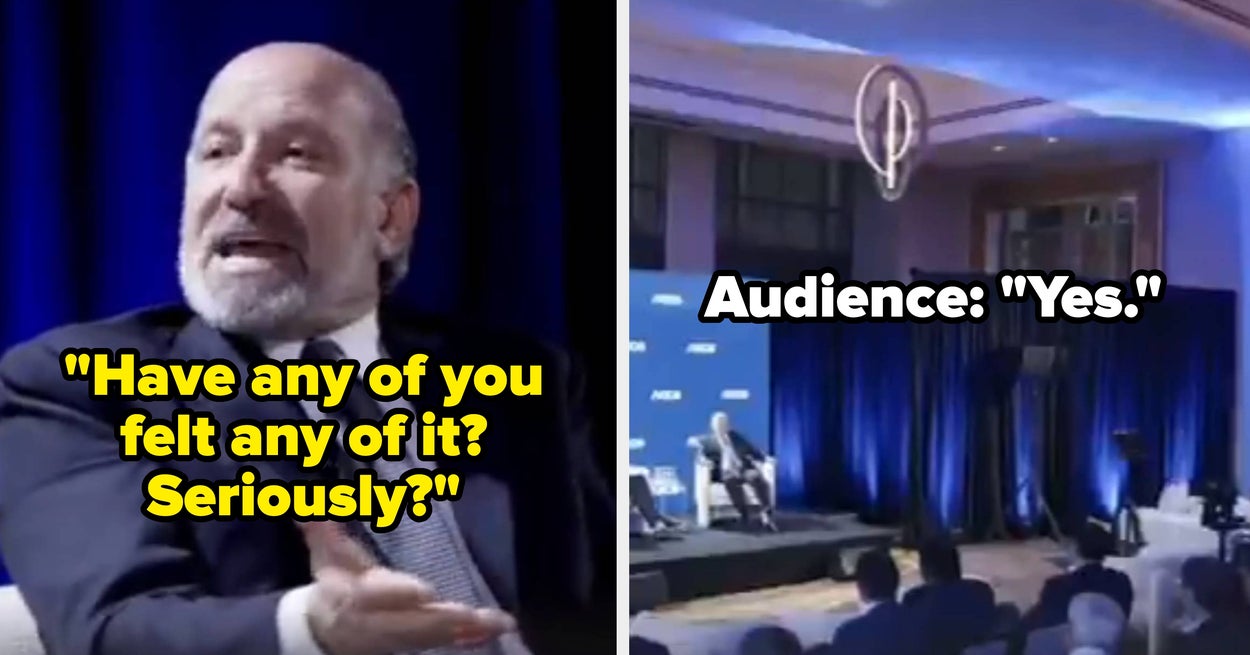 This Live Audience's Reaction To A Trump Official Claiming People Have Felt "No Pain" From Tariffs Is Going Viral