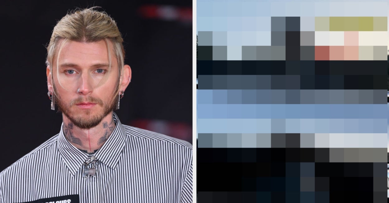 Machine Gun Kelly Took To Instagram To Share A Rare Photo Of His 8-Week-Old Baby