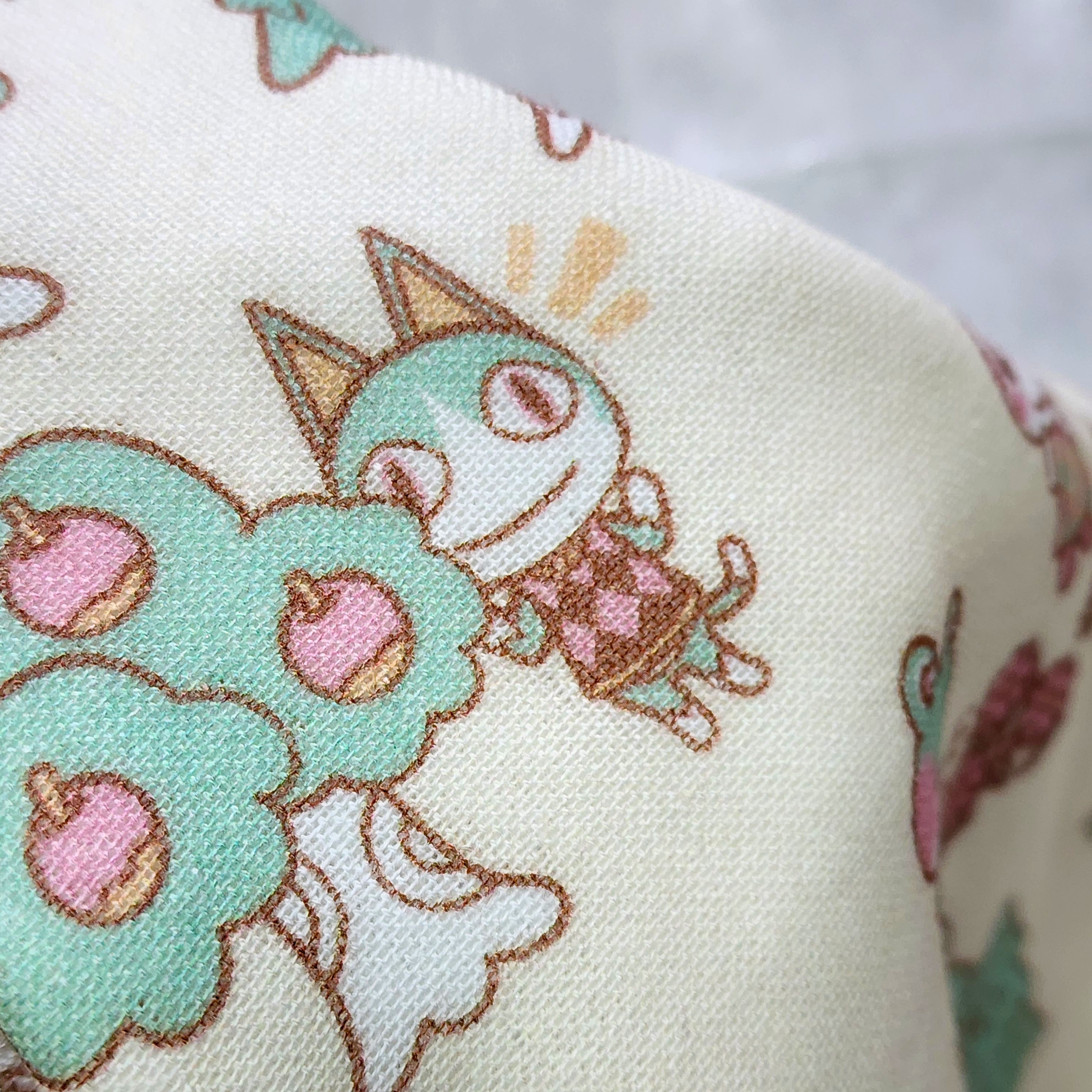 どうぶつの森　タオル 任天堂 あつまれどうぶつの森 巻きタオル80cm丈 住民アイコン柄