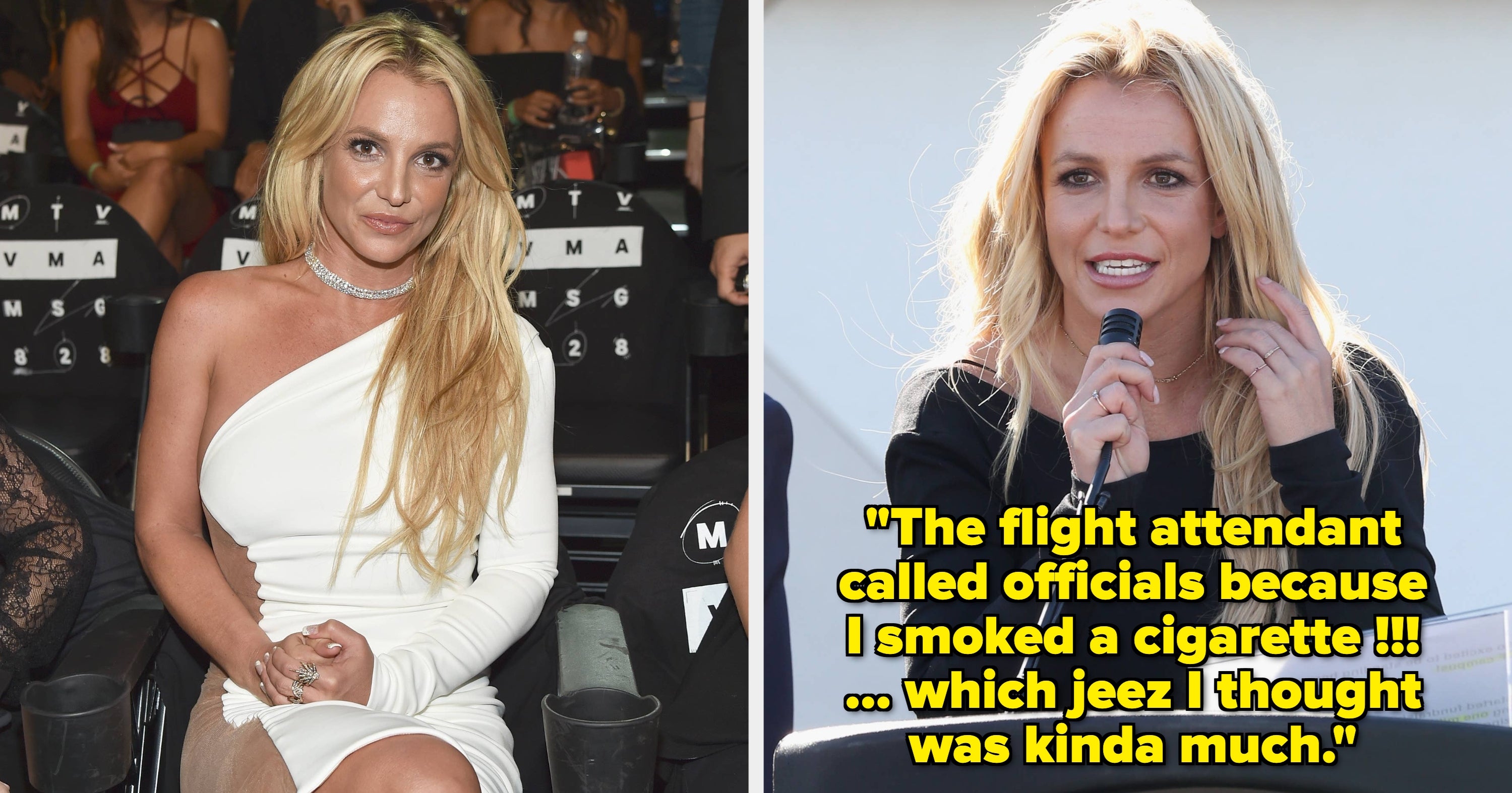 After Violating Federal Aviation Rules By Smoking On A Plane, Here's What Britney Spears Had To Say