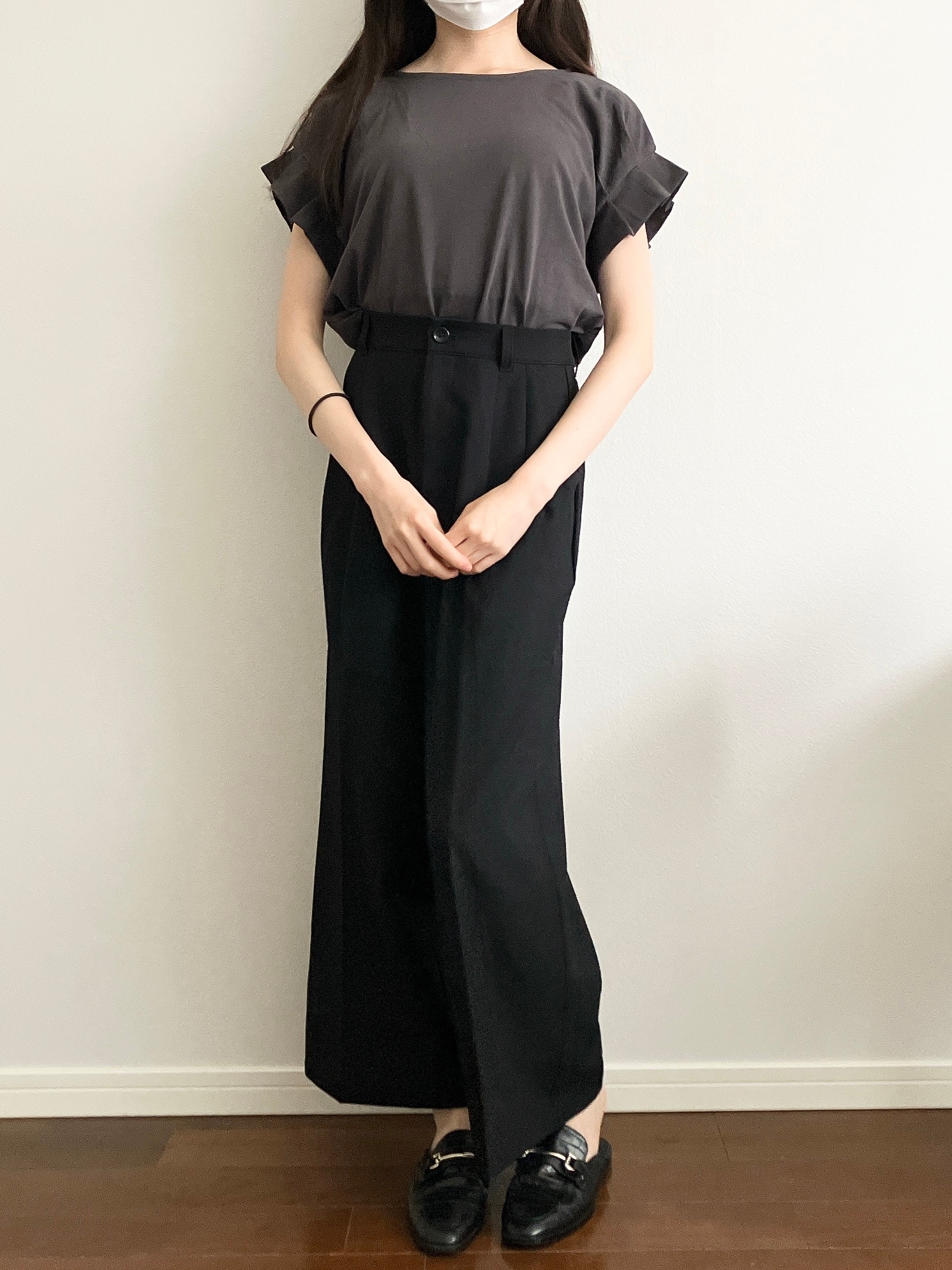 Honeys(ハニーズ)の「ワイドストレートパンツ」