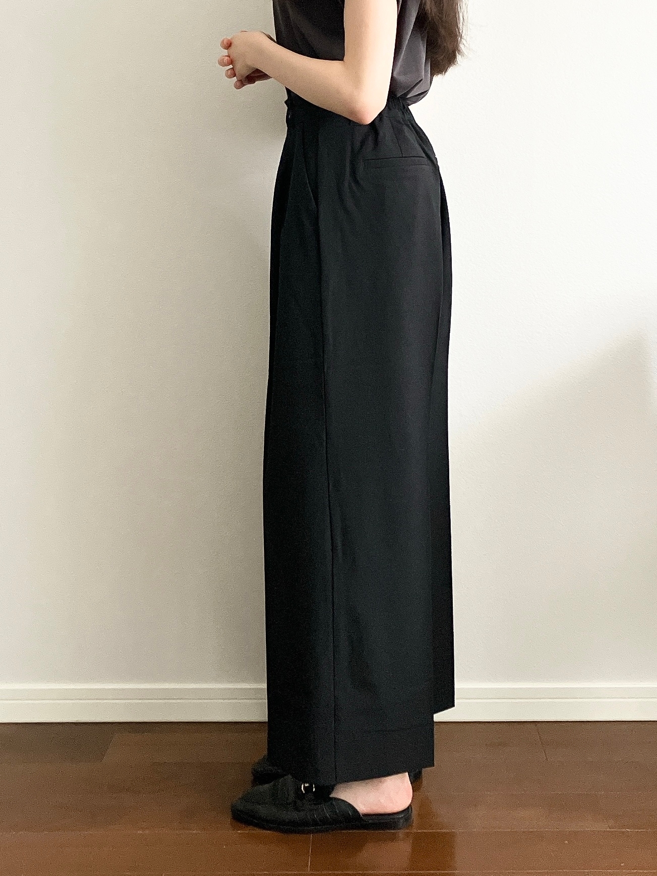 Honeys(ハニーズ)の「ワイドストレートパンツ」