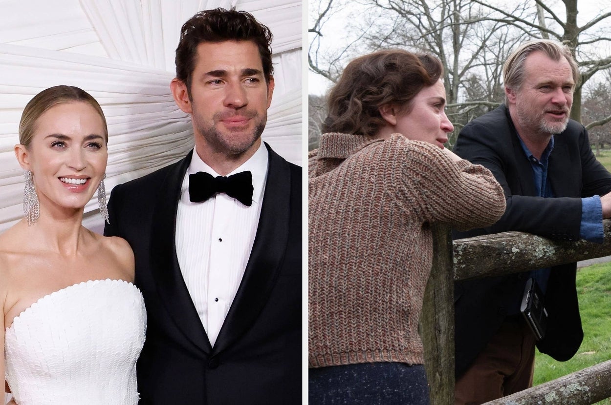 John Krasinski Said He Never Visited Emily Blunt On The Set Of “Oppenheimer” For This Specific Reason, And I Totally See His Point