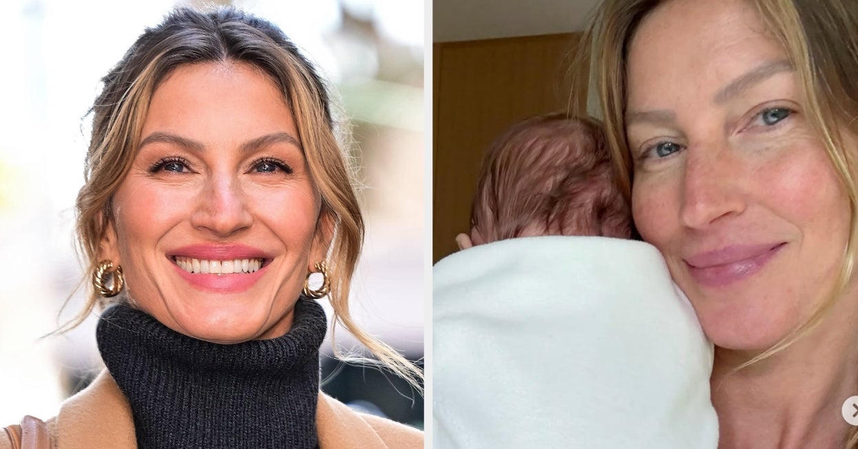 Gisele Gave An Update After Welcoming Her New Baby And It Sounds Like She's Never Been Happier