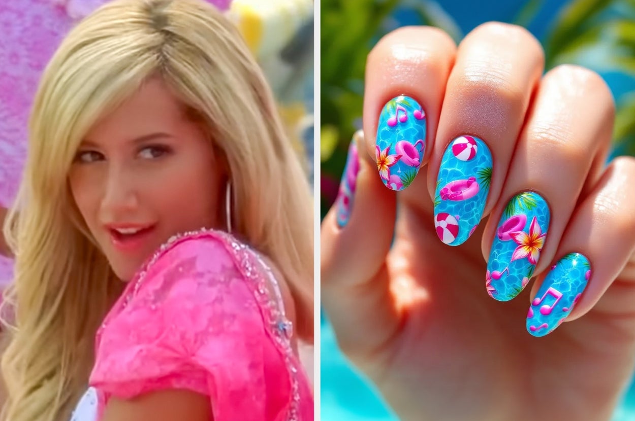 There Are Literally Infinite Summer Nail Possibilities In This Generator, And I Want To Try Them All