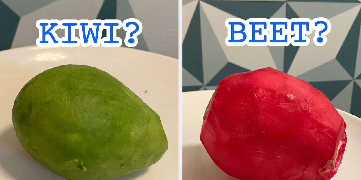 If You Can't Identify These Fruits And Vegetables, You're Un-A-Peeling