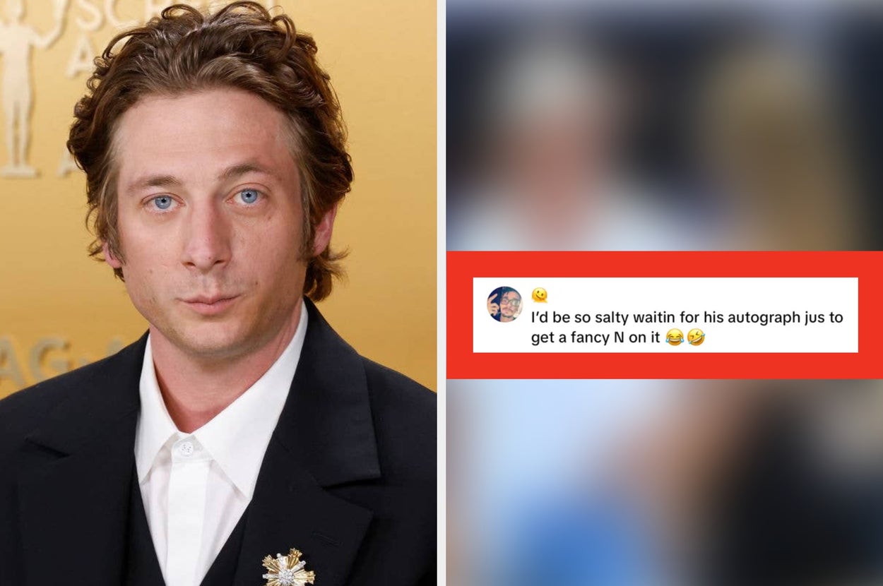 Autographe supposé de Jeremy Allen White