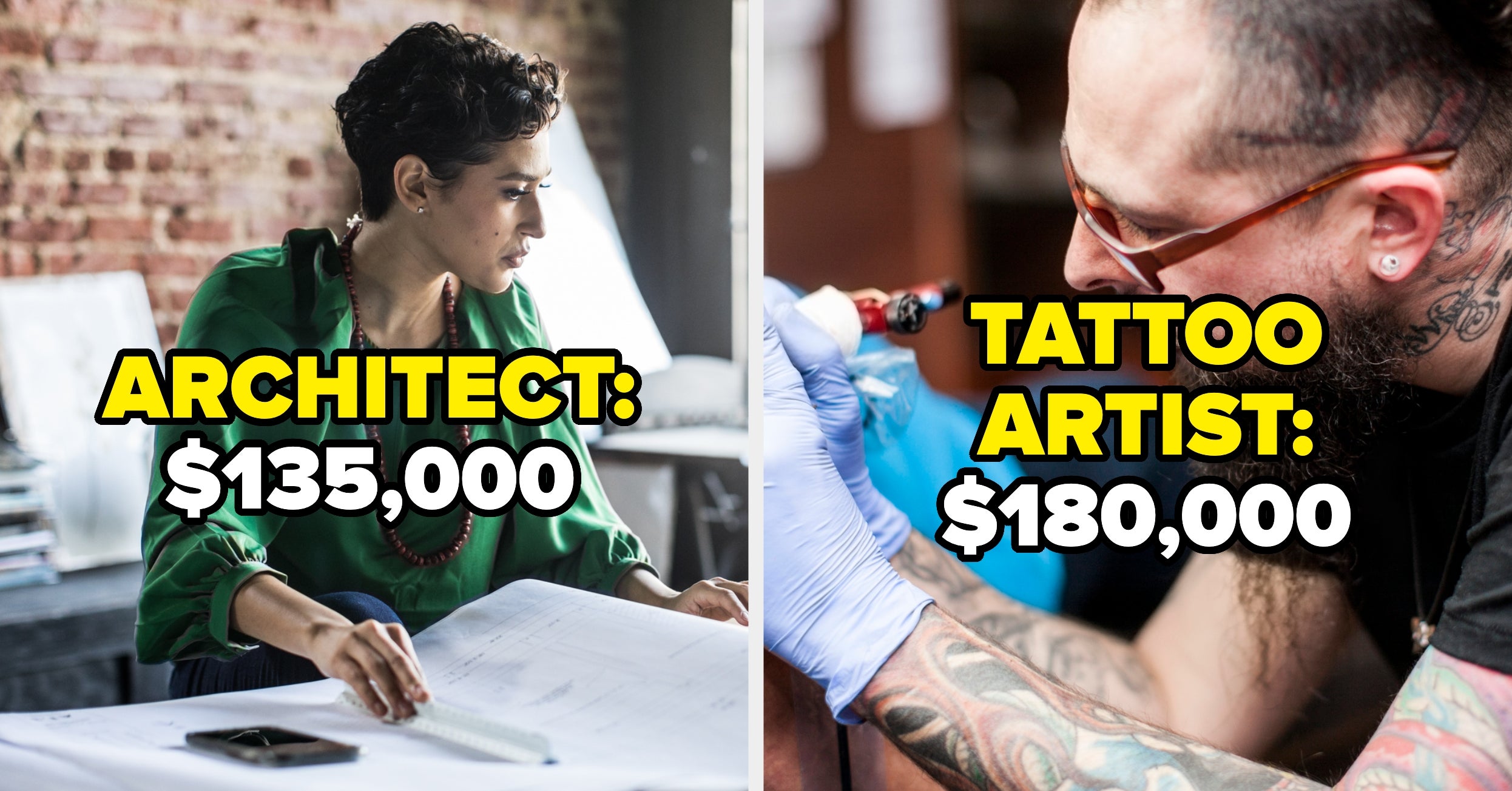 Here's What 19 People Who Make Over $100K Do For A Living